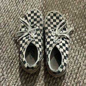 Checkered Vans